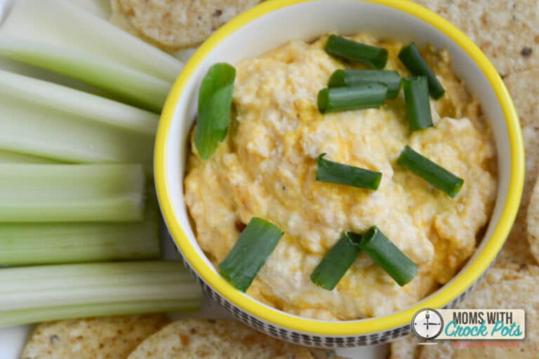 Crockpot Buffalo Chicken Dip