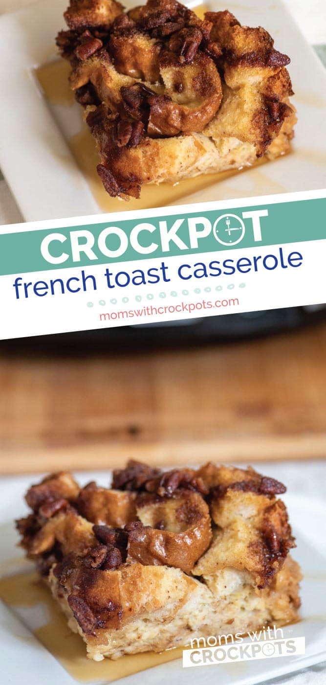 Slow Cooker French Toast Casserole - The Recipe Pot