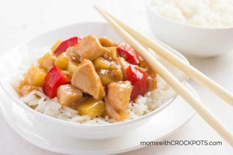 Crockpot Sweet & Sour Chicken