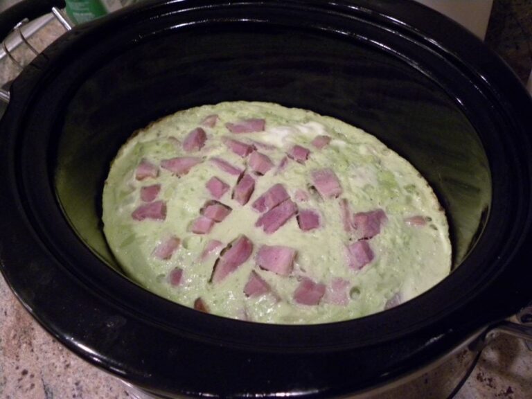 Crock Pot Green Eggs and Ham