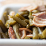 Green Beans with bacon