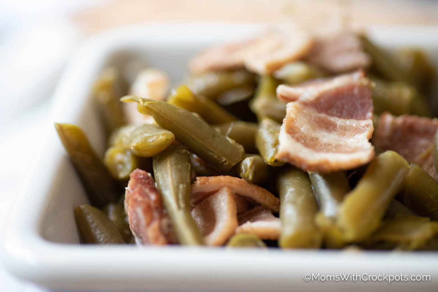 Crockpot Green Beans Recipe Moms with Crockpots