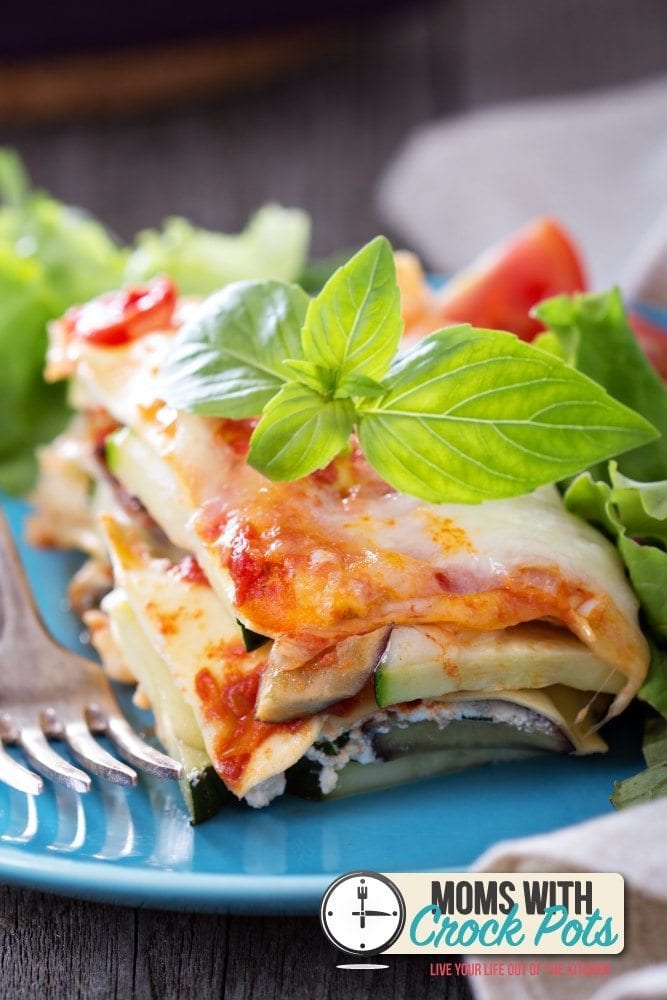 Crockpot Veggie Lasagna Moms With Crockpots