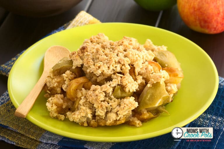 Crockpot Apple Granola Crumble