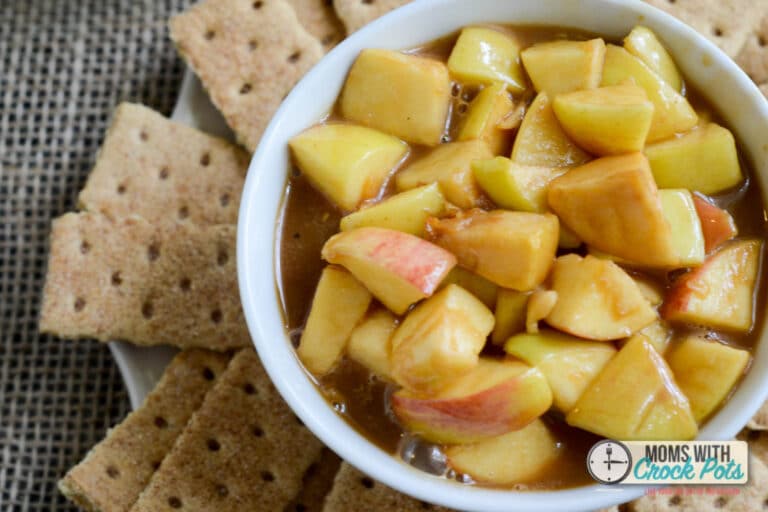 Crockpot Caramel Apple Pie Dip