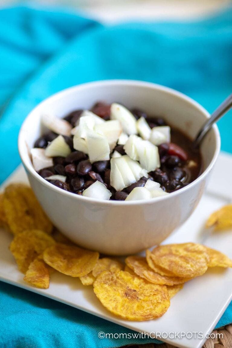 Crockpot Cuban Black Beans Recipe Moms with Crockpots