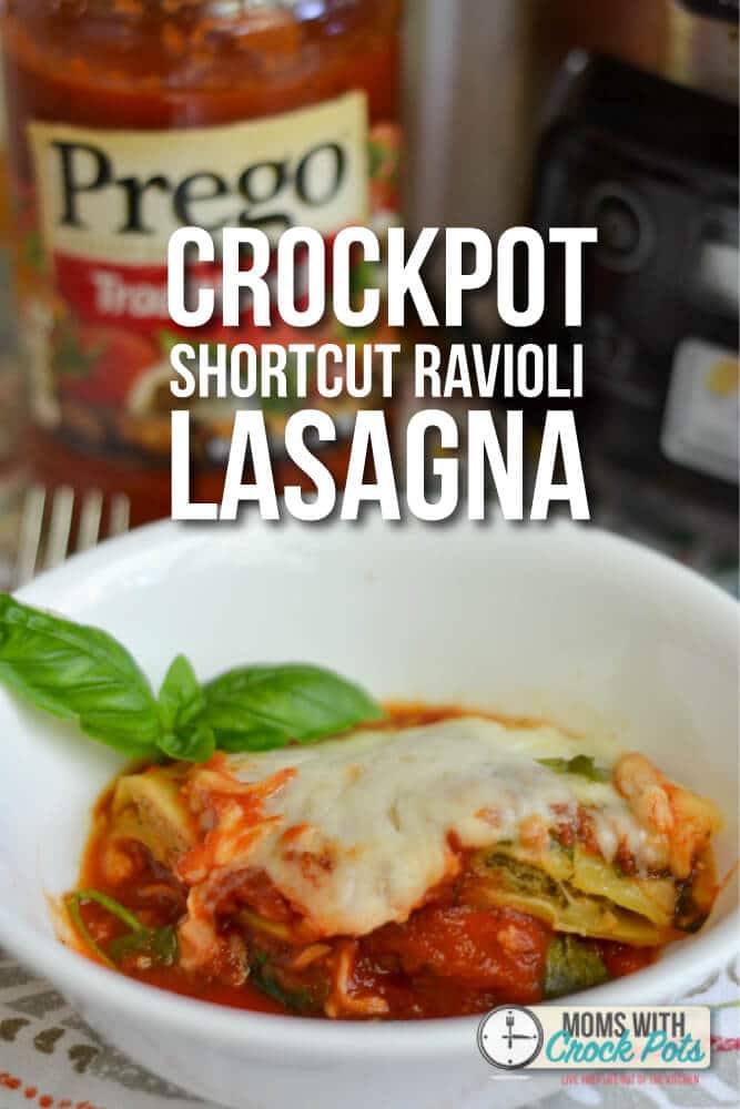 Crockpot Shortcut Ravioli Lasagna Moms With Crockpots