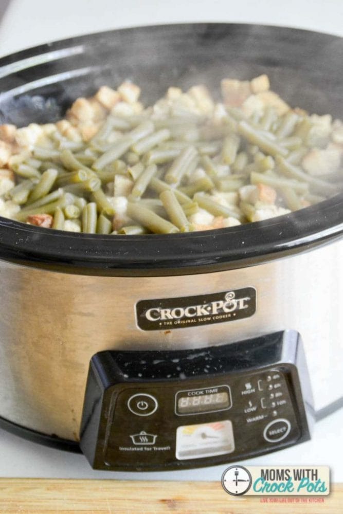 Crockpot Chicken & Stuffing Dinner - Moms with Crockpots