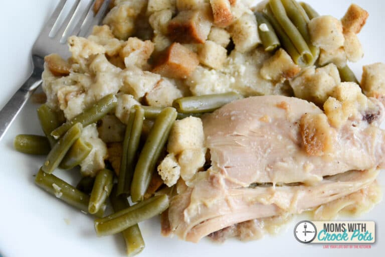 Crockpot Chicken & Stuffing Dinner