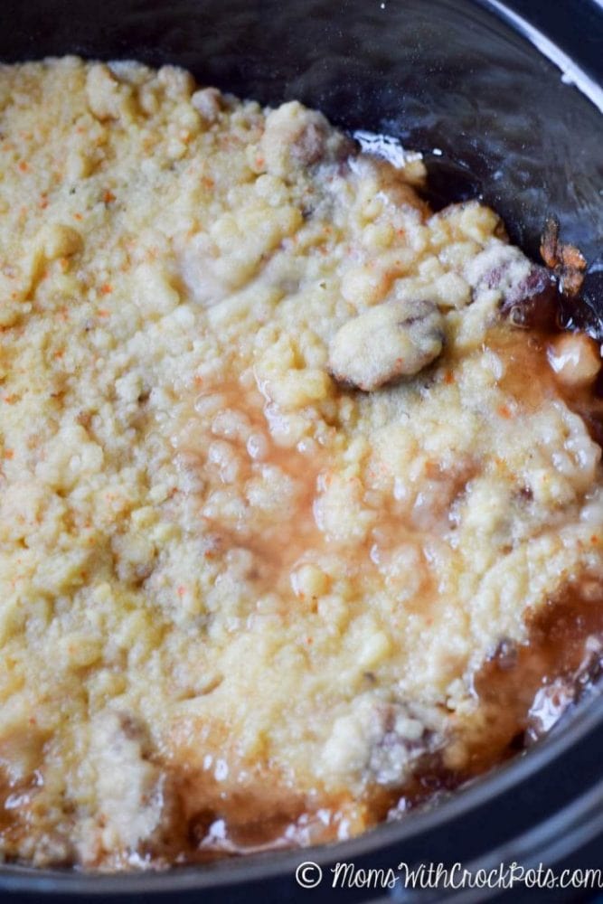 langsom komfur apple dump cake