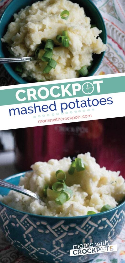 Mashed Potato Bar {Crockpot} - The Magical Slow Cooker