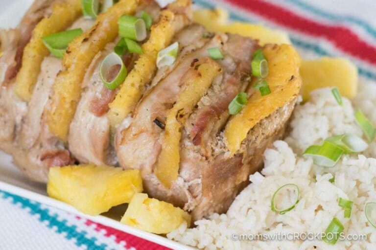 Crockpot Pineapple Pork Roast