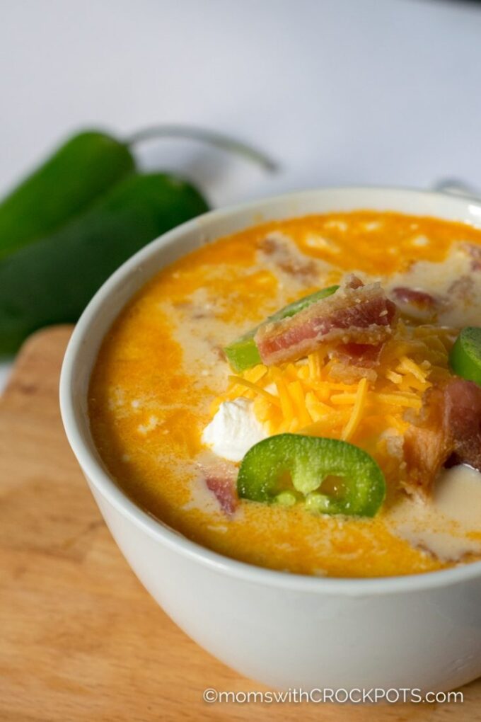 Crockpot Jalapeno Popper Chicken Soup Recipe Moms with Crockpots
