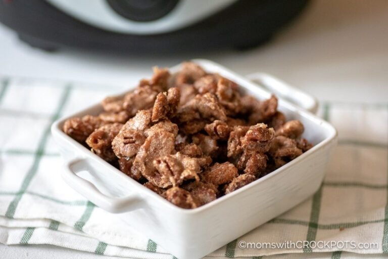 Crockpot Candied Pecans Recipe
