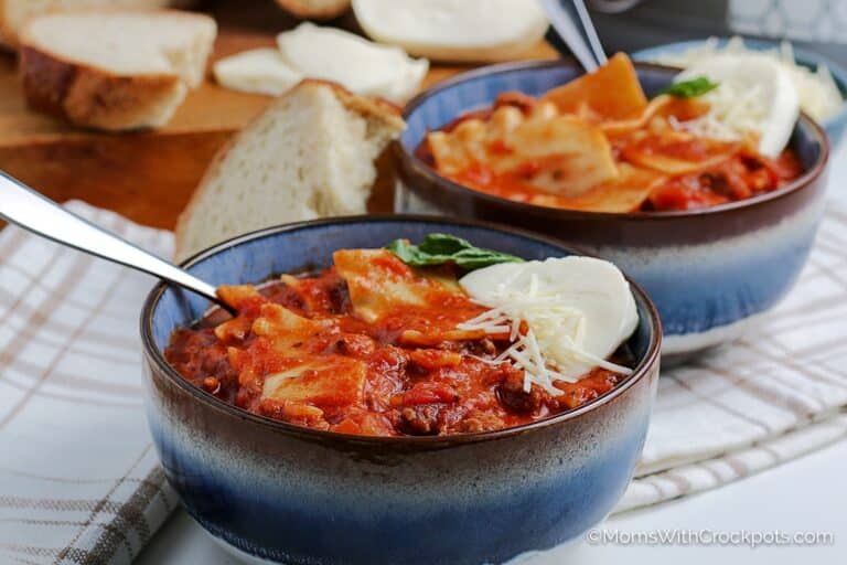 Crockpot Lasagna Soup Recipe